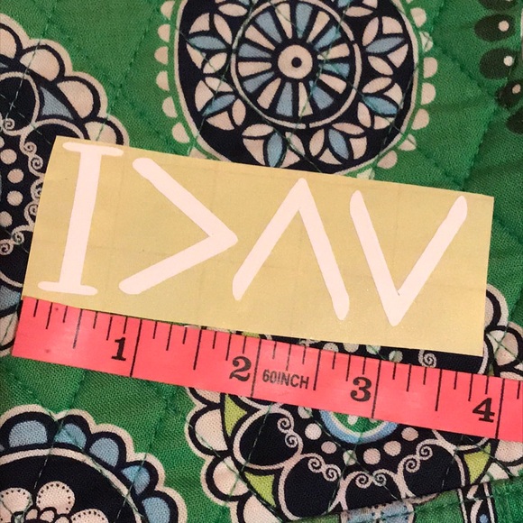 I Am Greater Than My Highs And Lows Office | I Am Greater Than My Highs And Lows Decal 375 | Poshmark